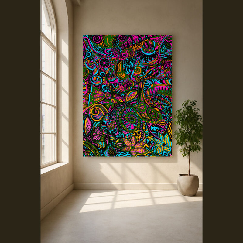 Enchanted Garden of Wonders - V I (Original) - Image 2