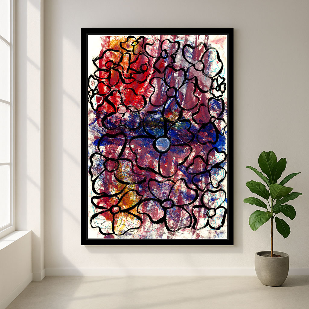 Petals in Chaos-Version I (Original) - Image 2