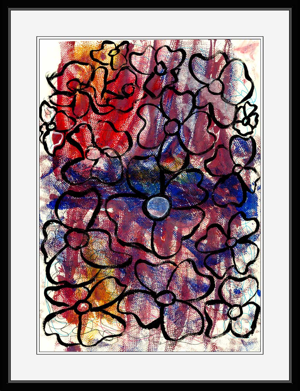 Petals in Chaos-Version I (Original) - Image 6