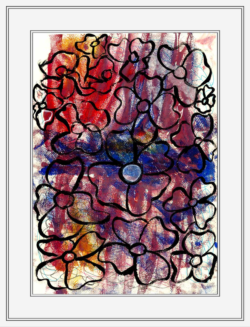 Petals in Chaos-Version I (Original) - Image 7