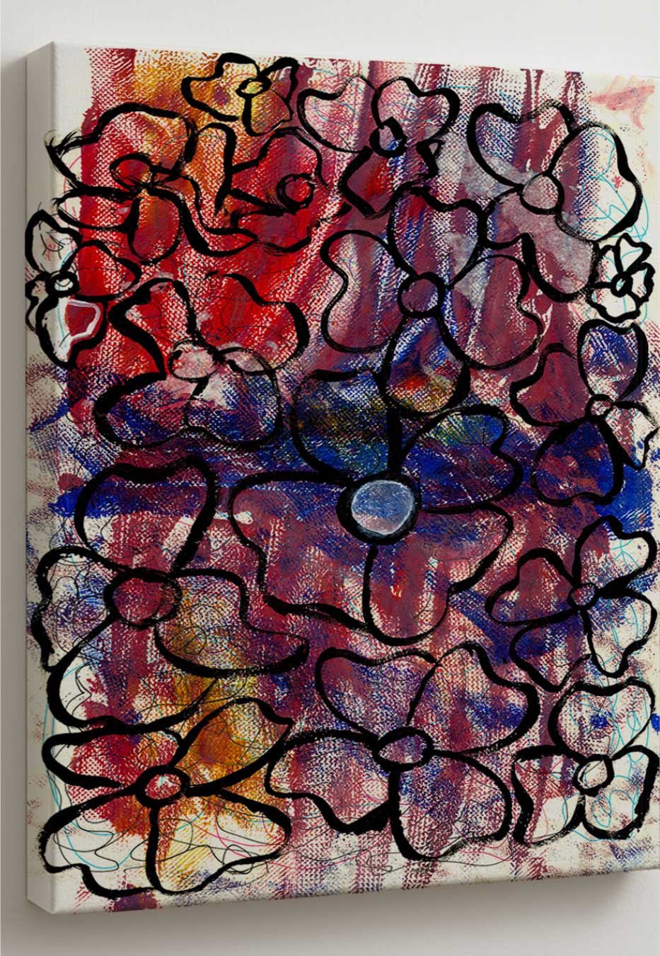 Petals in Chaos-Version I (Original) - Image 8