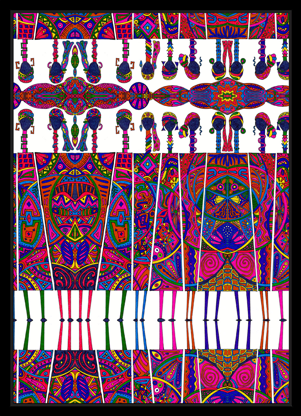 Tribal Rhythms Portraits of Togetherness-VII