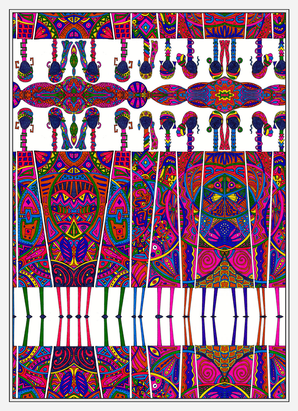 Tribal Rhythms Portraits of Togetherness-VII - Image 4